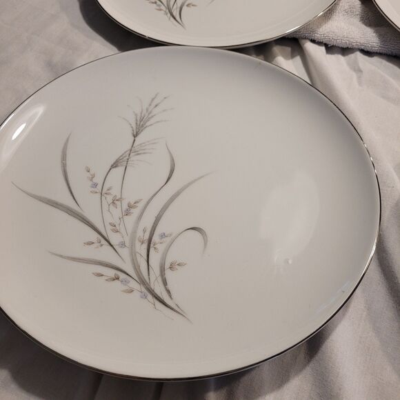 Castlecourt Fine China Japan Wheat Spray Set Of 4 Dinner Plates 10.5" - Picture 4 of 8